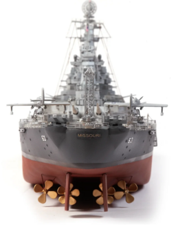 OcCre; Modelbouw schepen; Modelbouw; 16002; OC16002; USS Missouri BB-63; mighty mo; 