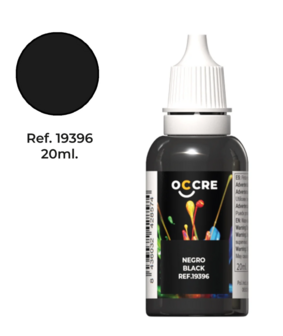 OcCre verf; verf modelbouw; acrylverf; verf op waterbasis; OcCre Black; OcCre verf kopen Acrylverf voor modelbouw Verf op water