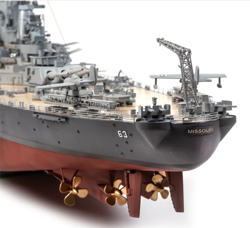 OcCre; Modelbouw schepen; Modelbouw; 16002; OC16002; USS Missouri BB-63; mighty mo; 