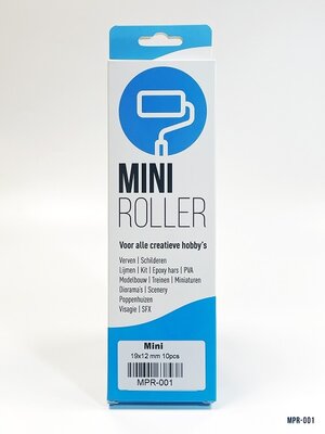 Mini-rollerset 19x12 mm